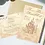Thumbnail: Vintage Castle Wedding Invitations | Set of 10