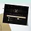 Thumbnail: Black and Gold Glitter Wedding RSVP Cards | Set of 10
