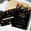 Thumbnail: Golden Florals Wedding Invitations | Set of 10