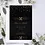 Thumbnail: Black and Gold Glitter Wedding Invitations | Set of 10